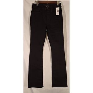 Jen 7 Womens Black Slim Bootcut Jeans Size‎ 4 NEW